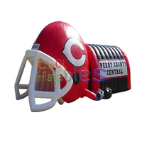 Vente directe d'usine Tunnel de football gonflable géant Casque Événement sportif Dôme Tente Bulldog Tunnel de football gonflable Eagle
