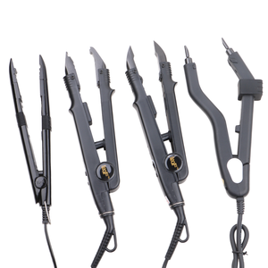 L611-C EU cắm đen tóc nối nhiệt sắt với kiểm soát nhiệt độ phần mở rộng tóc công cụ Keratin nhiệt sắt - Product Image 1