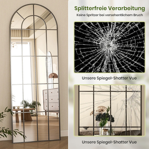 Tùy chỉnh đầy đủ chiều dài treo tường lớn đóng khung trang trí gương lớn cho tường - Product Image 3