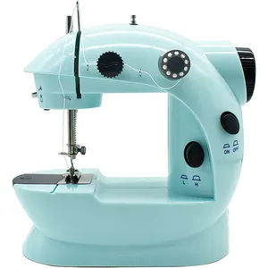 Ja1-1mini Size Convenient Multifunction Automatic Thread Rewind Mini Electric Double Stitches Household Sewing Machine FHSM-202