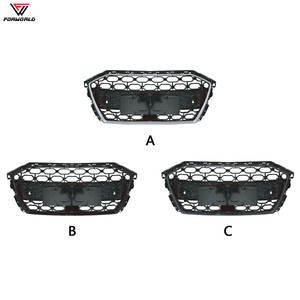 Accessoires automobiles : Pare-chocs avant avec calandre centrale et lèvre avant pour <span class=keywords><strong>Audi</strong></span> <span class=keywords><strong>A3</strong></span> à RS3 2021-2023 - Product Image 5