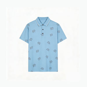 Nueva Camiseta Polo Básica de Poliéster con Estampado Personalizado, Ligera, Transpirable y de Secado Rápido para Verano, Golf, Negocios, Casual y Uso Diario - Product Image 2