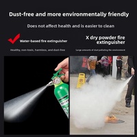 Extincteurs à mousse à base d'eau pour véhicules et cuisines, compacts et portables, avec certification 3C