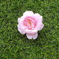 Großhandel 5cm Langlebige Mini-Seidenblumenköpfe für Weihnachts-, Halloween- und Schulanfangsdekorationen