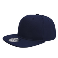Cappellino da Baseball Snapback in Denim Chiaro con Visiera Piatta Personalizzato Stile Hip Hop Americano per Ciclismo all'Aperto