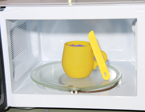 Taza de Silicona Personalizable para Derretir Cera, Apta para Microondas, Fácil de Limpiar, Taza de Silicona Antiadherente para Cera, Contenedor y Aplicador de Silicona - Product Image 4