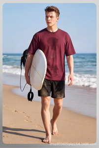 Camiseta de <span class=keywords><strong>Manga</strong></span> Corta Ligera de Verano para <span class=keywords><strong>Hombre</strong></span>, Sorona, Protección UV UPF50+, Enfriamiento Instantáneo, Antibacteriana, Secado Rápido, Deportiva, Holgada - Product Image 6