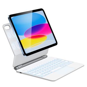 Для iPad 12,9 и 13 дюймов ультра тонкий 12,9 дюймов с подсветкой Волшебная клавиатура беспроводная клавиатура чехол для iPad Pro 12,9 клавиатура - Product Image 1