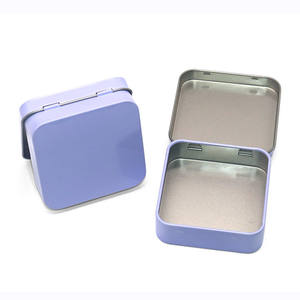 Contenedor Cuadrado de Hojalata de Grado Alimenticio Personalizado <span class=keywords><strong>Berserk</strong></span> con Tapa Deslizante para Alimentos para Bebés y Manualidades con Dulces - Product Image 3