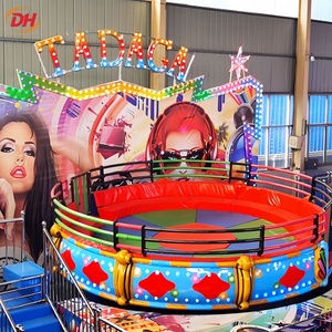 Fabricant chinois d'attractions de parc d'attractions en fibre de verre pour l'extérieur, nouveau style, équipement Crazy Disco Tagada palpitant - Product Image 5