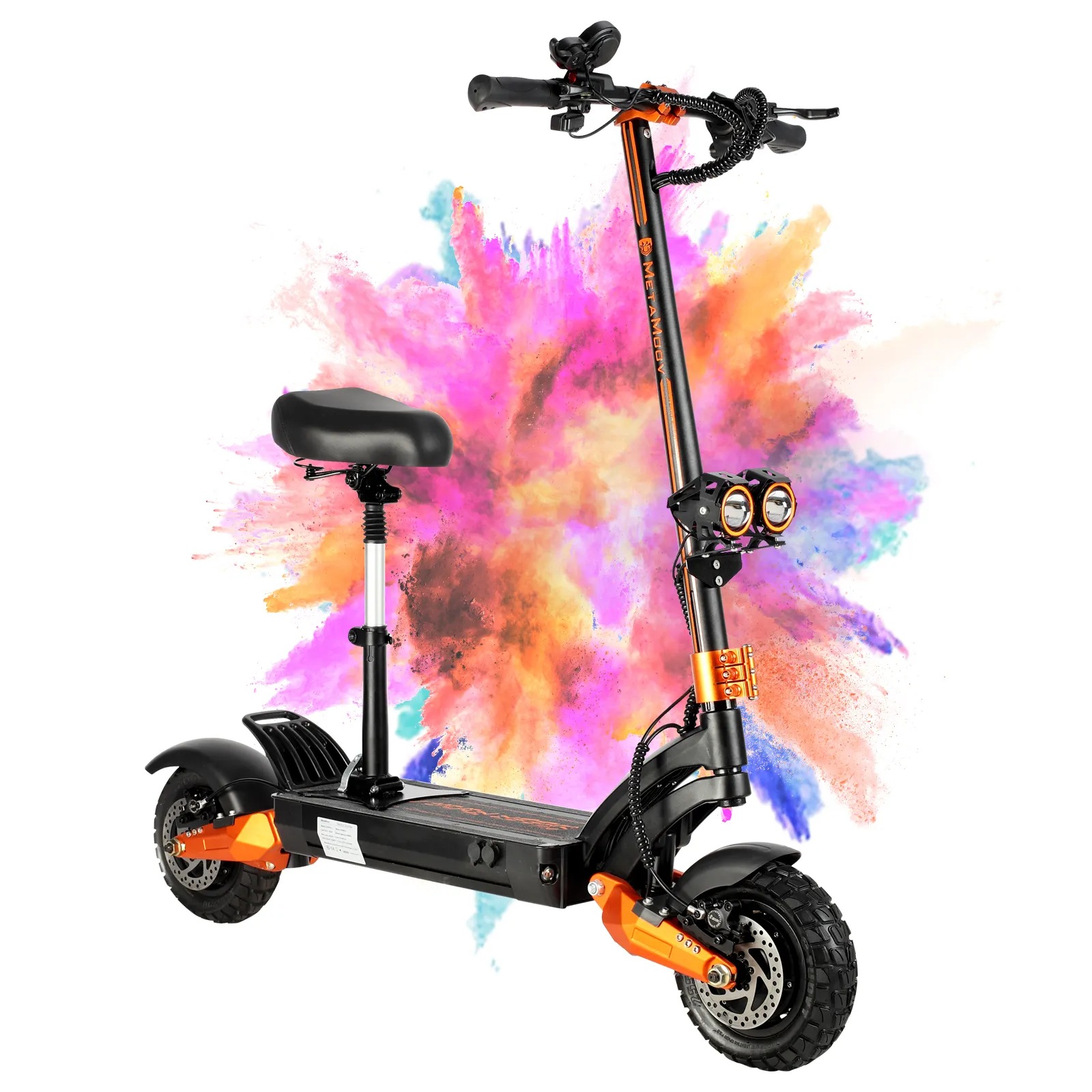 Metamoov ZonDoo ZO08 Electric Scooter 3000W Dual Motors High Quality Affordable Foldable Adult Electric Scooter USA Dropshipping