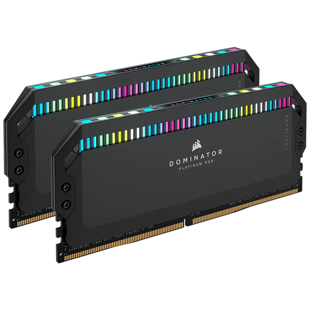 US'CORSAIR DOMINATOR PLATINUM RGB 32GB (2x16GB) DDR5 DRAM 6400MHz/7000MHz/7200MHz/7600MHz Memory Kit-Black for Desktop