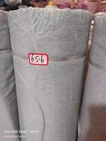 En stock 100% rideau d'ombrage en velours perlé jacquard à la mode en polyester