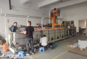 Sistema Automatico Motorizzato per l'Estrazione e la Raffinazione di Oro e Argento ad Alto Tasso di Recupero con Elettrolisi Assistita ad Ultrasuoni per Rifiuti Elettronici - Product Image 2