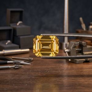 Saphir naturel du Sri Lanka de 5,95 carats, taille octogonale, pierre précieuse non chauffée, saphir de Ceylan, pierre de joaillerie fine certifiée GII - Product Image 4