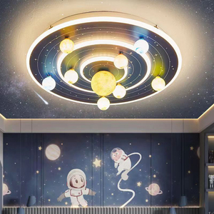 Luce da soffitto a stella per camera dei bambini 3 colori telecomando dimmerabile per camera da letto lampada da soffitto <span class=keywords><strong>di</strong></span> protezione per gli occhi - Product Image 3