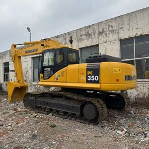รถขุดไฮดรอลิกแบบตีนตะขาบ Komatsu PC350 ขนาด 35 ตัน รถขุดมือสอง Komatsu ของแท้ กำลังแรง สำหรับงานก่อสร้างหนัก ขาย - Product Image 2
