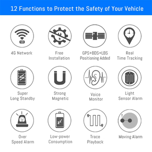 GPS <span class=keywords><strong>Tracker</strong></span> 10000mAh cho xe Trailer với Andriod/IOS App GPS Moto theo dõi 4 gam nam châm mạnh mẽ GPS <span class=keywords><strong>Tracker</strong></span> - Product Image 5