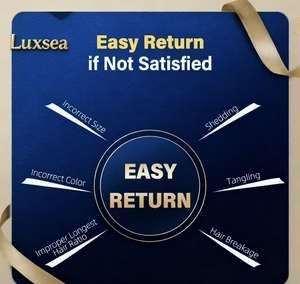 Extensions de cheveux vierges de bonne qualité Luxsea, nouveau design, trame nouée à la main, trame Genius, extensions de cheveux humains, cheveux russes - Product Image 6