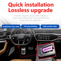 CARQSENG Télécommande d'Origine Fabricant Verrouillage Sans Clé Écran Tactile Universel Clé de Voiture Smart LCD pour Tous Véhicules