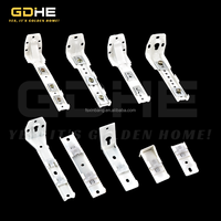 Rail de rideau en aluminium de luxe pour montage au plafond ou au mur, rail droit en M, pour vente en gros