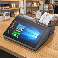 Terminal POS Tablet Android 11.6 inci, Mesin Kasir, Printer Mobile, NFC, Sistem POS All-in-One untuk Toko Retail