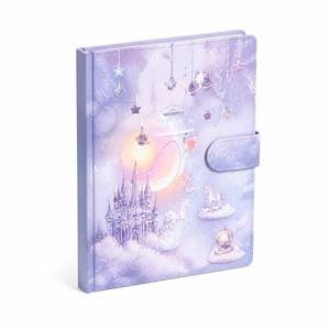 Set Regalo Quaderno Diario Fiabesco con Copertina Rigida Rosa Kawaii, Agenda e Planner, Cancelleria all'Ingrosso - Product Image 1