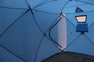 Tente d'extérieur à glaçons isolée Extra Large pour <span class=keywords><strong>8</strong></span> personnes, abri d'hiver pour pêche sur glace, Pop Up - Product Image 3