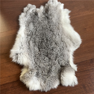 Konijnenbont Vacht Gebruinde Huid Voor Auto-Bekleding - Product Image 2