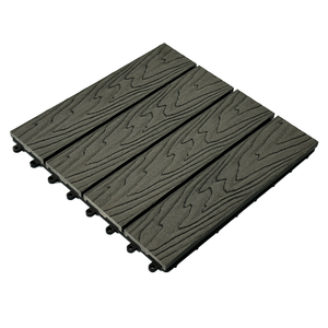 <span class=keywords><strong>WPC</strong></span> decking gạch nhựa bền sàn cho ngoài trời không gian sống - Product Image 1