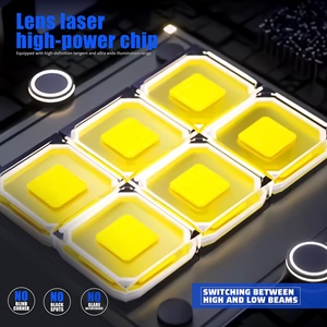 Faro antiniebla LED de 3 pulgadas IP68 con proyector de lente bi-LED, luz antiniebla láser automática de haz alto/bajo, 6000K 4300K 3000K, OEM ODM de fábrica - Product Image 3