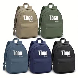 Promotion Wholesale Custom Teenage Canvas Waterproof <b>Bag</b> <b>University</b> Casual Backpack <b>for</b> Middle School - Product Image 2
