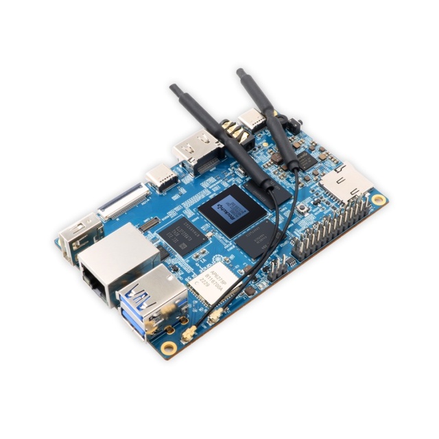 Orange Pi 5B RK3588S 4GB/8GB/16GB RAM 32GB/64GB/128GB/256GB eMMC WiFi6 & BT5.0 6 TOPS NPU AI Single Board Computer