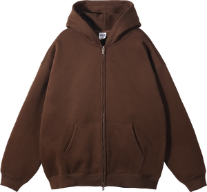 Cardigan <span class=keywords><strong>con</strong></span> Cappuccio e Doppia <span class=keywords><strong>Cerniera</strong></span> in <span class=keywords><strong>Pile</strong></span> di Alta Qualità, Giacca Casual per Uomo e Donna, Autunno Inverno - Product Image 2
