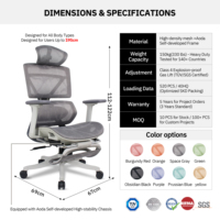 Chaise de bureau ergonomique avec massage, appui-tête 3D, dossier haut, chaise de direction avec soutien lombaire, Silla Oficina Masaje Chaise Bureau