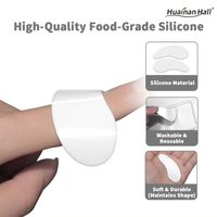 Parche de Silicona para Ojos, Caja de Hojalata para Injertos de Pestañas, Lavable, Reutilizable, Mascarilla Antiarrugas, Personalizable, 68x25mm, Certificado CE
