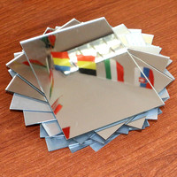 Plaque acrylique miroir colorée 1200x2440mm, panneau en plexiglas miroir pour enseignes et caissons lumineux