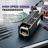Modul Kontak Listrik Stabil Kepadatan Tinggi 1.6T Konektor OSFP untuk Router Penyimpanan Peralatan Transmisi Telekomunikasi
