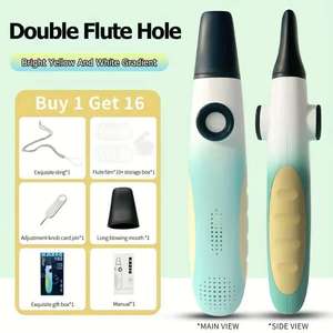 Nuevo Kazoo de ABS con Doble Boquilla y Cavidad de Resonancia Grande, Ajustable para Principiantes y Acompañamiento - Product Image 5