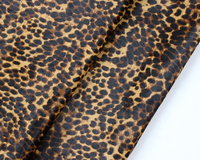 Cuir de vachette de qualité supérieure, imprimé léopard sur cuir véritable