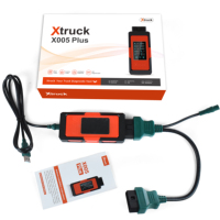 Escáner de Diagnóstico Inalámbrico para Camiones de Trabajo Pesado Xtruck X005 Plus, Lector OBD BT, Regeneración DPF, Compatible con FAWDE, Sinotruk, Shacman, Dongfen