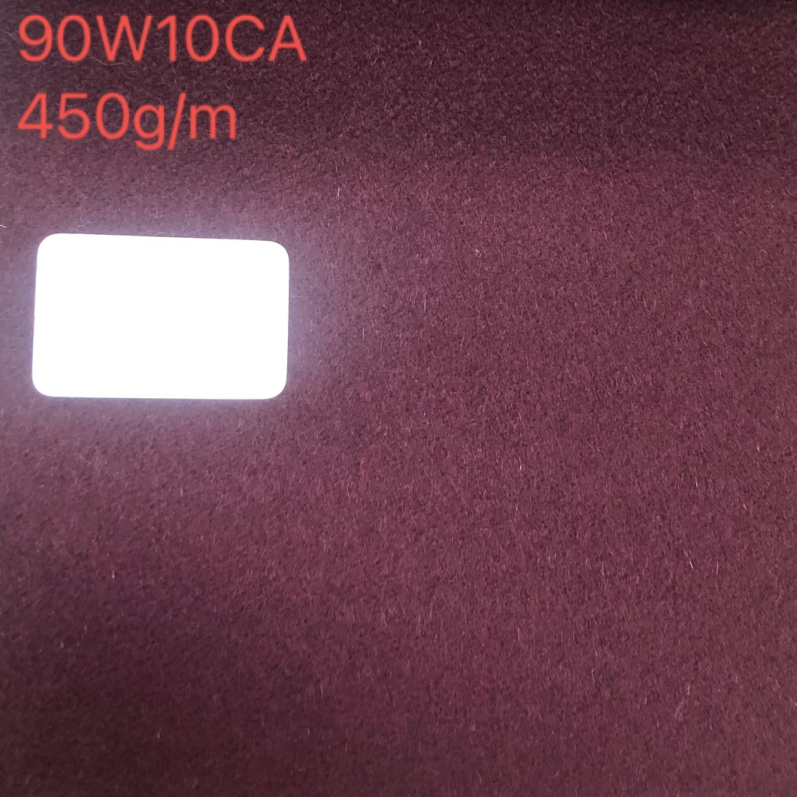Maroon Color Wool Cashmere Fabric in Ready Stock for Men and Women Coat Wool Clothing