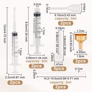 Nouveaux outils et balances en plastique avec une capacité de 5 ml/10 ml pour l'extraction de parfum à partir de flacons (certifiés ROHS/REACH) - Product Image 2