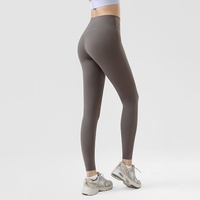 Leggings de yoga pour femmes, été, effet seconde peau, pantalon de sport et fitness taille haute, effet ventre plat, sans démarcation visible, ajusté