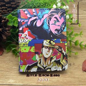 Cartera Corta de PU de Alta Calidad con Cierre, 9 Diseños, para los Fans del Anime JoJo's Bizarre Adventure, como Regalo - Product Image 5