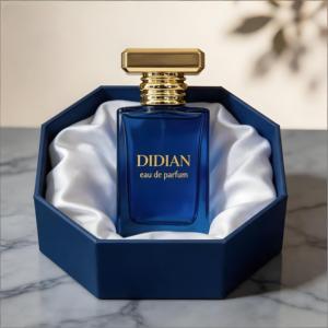 Vente en gros de flacons de parfum uniques personnalisés de 30 ml, 50 ml, 100 ml, flacon de parfum en verre de luxe rechargeable avec emballage en boîte - Product Image 1