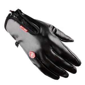 Gran oferta, guantes de cuero con logotipo personalizado, pantalla táctil para hombres y mujeres, forro de invierno cálido <span class=keywords><strong>Thinsulate</strong></span>, conducción de motocicletas, deportes al aire libre - Product Image 5