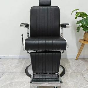 Silla de Peluquería de Cuero para Salón de Belleza, Muebles de Estilismo, Sillas de Barbero para Estilistas, Venta Caliente - Product Image 2