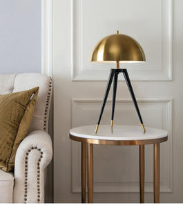 Lampe de table ronde HID élégante, moderne et simple, portable, avec alimentation secteur, corps en fer flexible, <span class=keywords><strong>pour</strong></span> éclairage de bureau - Product Image 3