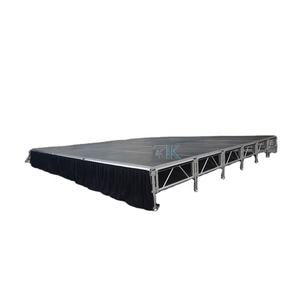 Escenario de Plataforma Desmontable para Eventos, Instalación Rápida, Escenario de Carga Pesada - Product Image 1